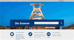 Desktop Screenshot of essener-branchenbuch.de
