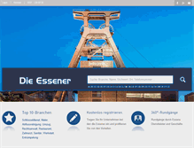 Tablet Screenshot of essener-branchenbuch.de